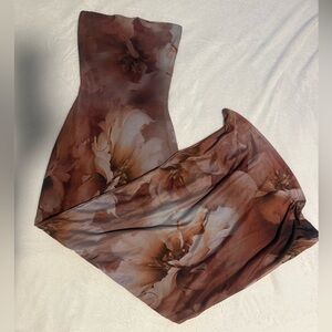 Strapless Floral Windsor Dress